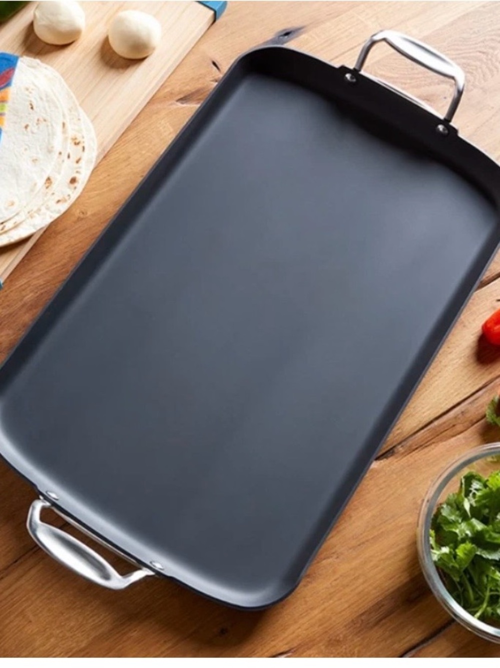 New Princess House Carbon Steel Double Comal